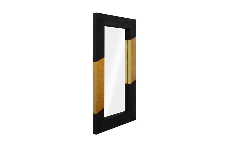 Scorched Rectangle Mirror
