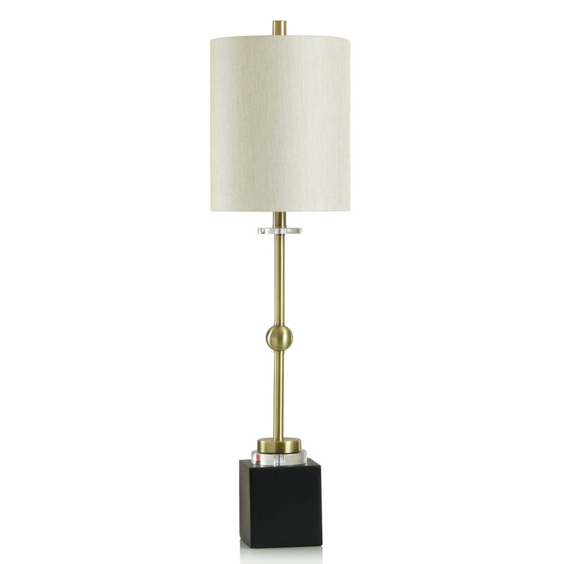 Halle Brass Buffet Lamp
