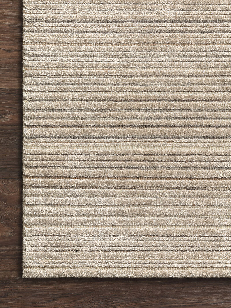Bellamy BEL01 Oatmeal 4' x 6' Rug
