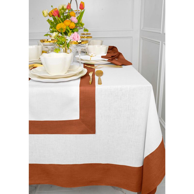 Solino Home 100% Pure Linen Tablecloth | Contempo