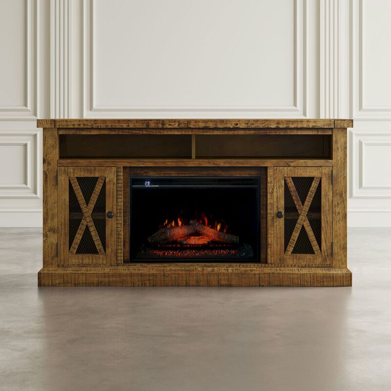 Jofran Solid Wood 60 Storage Console TV Stand