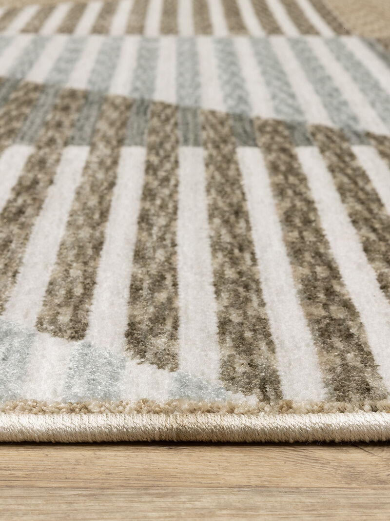 ECHO 04 BEIGE/GREY 5X8