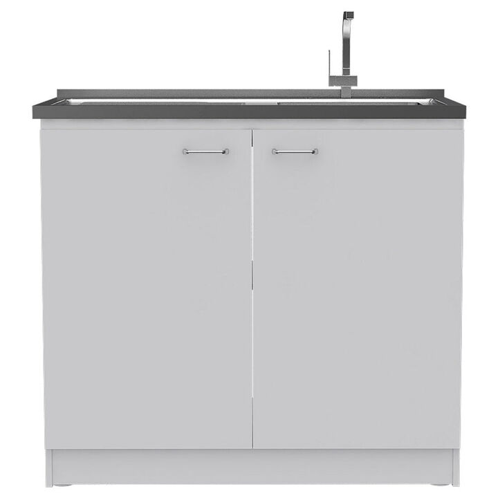 Utility Sink Vernal, Kitchen, White