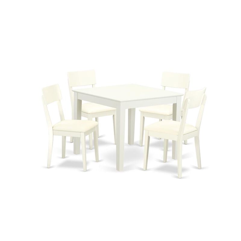 Dining Room Set Linen White