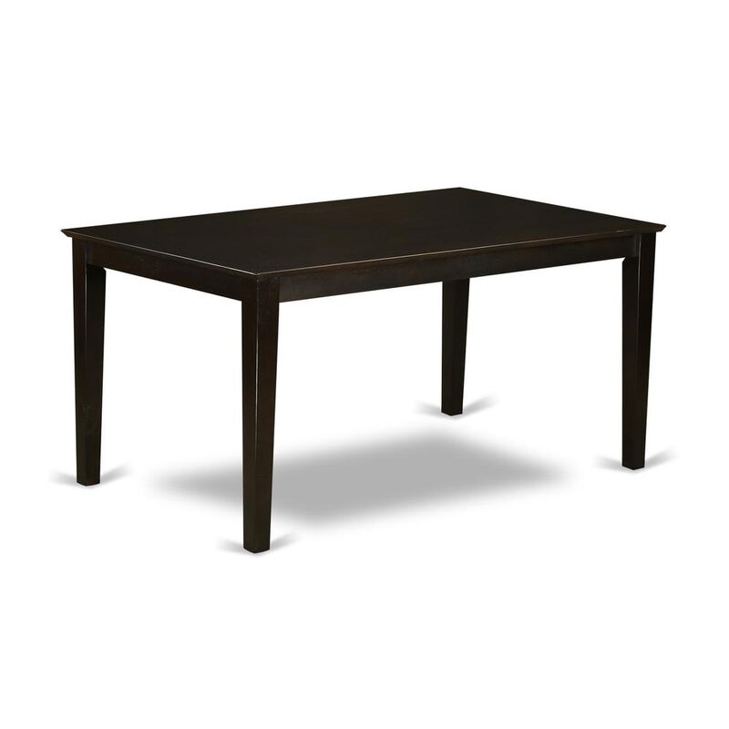 East West Furniture 6  PC  Kitchen  Table  with  bench  set-Kitchen  Table  and  4  Chairs  for  Kitchen  and  1  Bench
