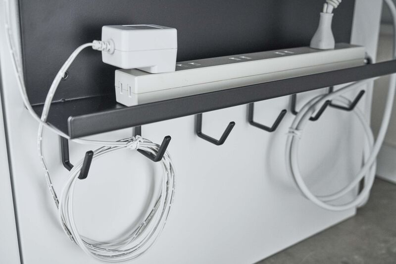 Wall-Mount Cable & Router Storage Rack