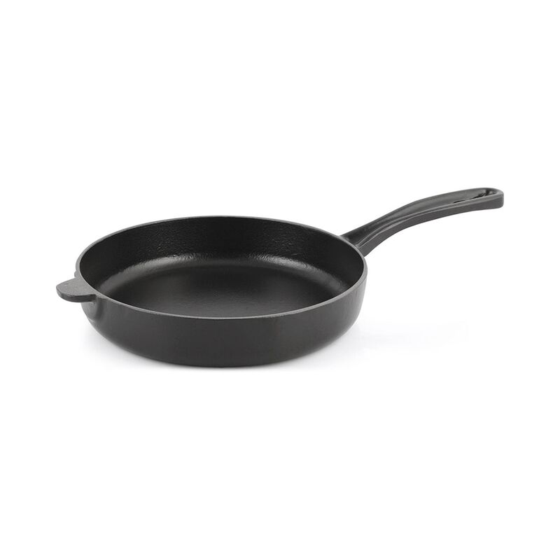 Matte Black 11" Cast Iron Skillet