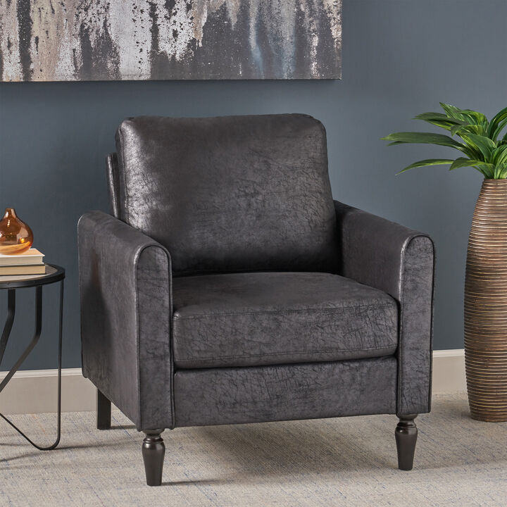 Merax Contemporary Club Chair with Cushion