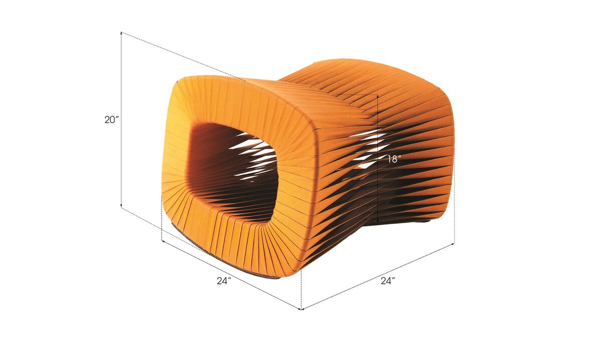 Seat Belt Ottoman