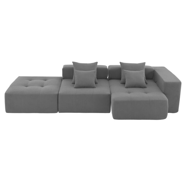 Merax L Shaped Modular Sectional Sofa