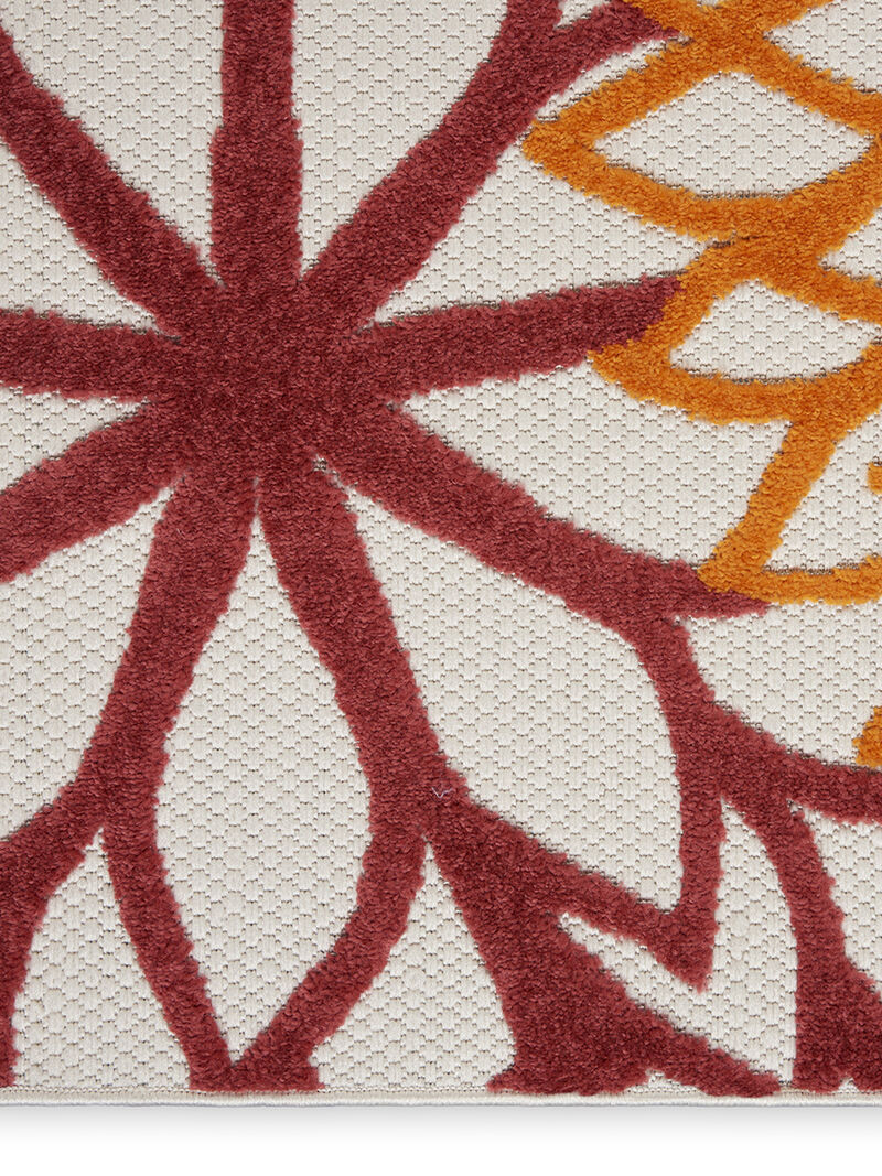 Aloha ALH05 Red/Multicolor 9' x 12' Rug