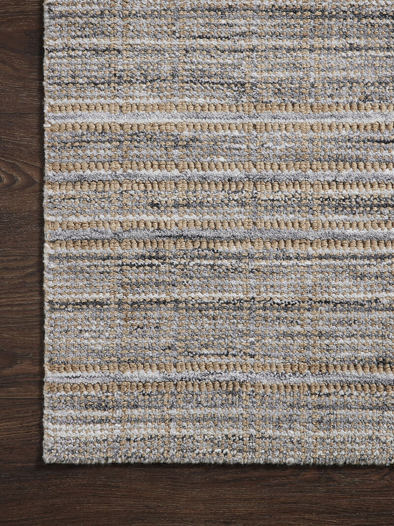 Jamie JEM01 Natural/Slate 5'6" x 8'6" Rug
