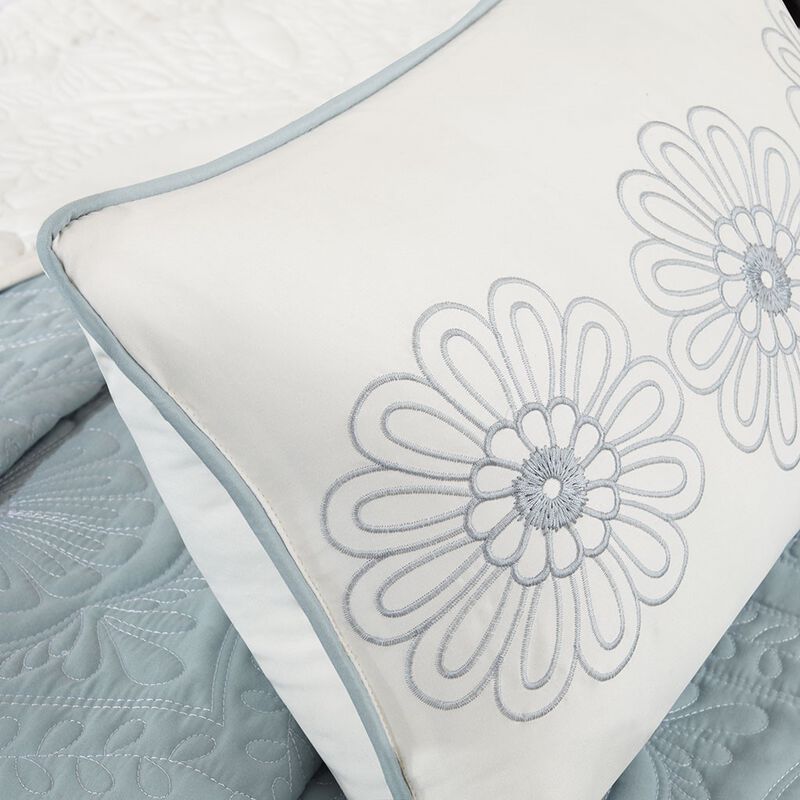 Gracie Mills Haywood 5-Piece Reversible Bedspread Set