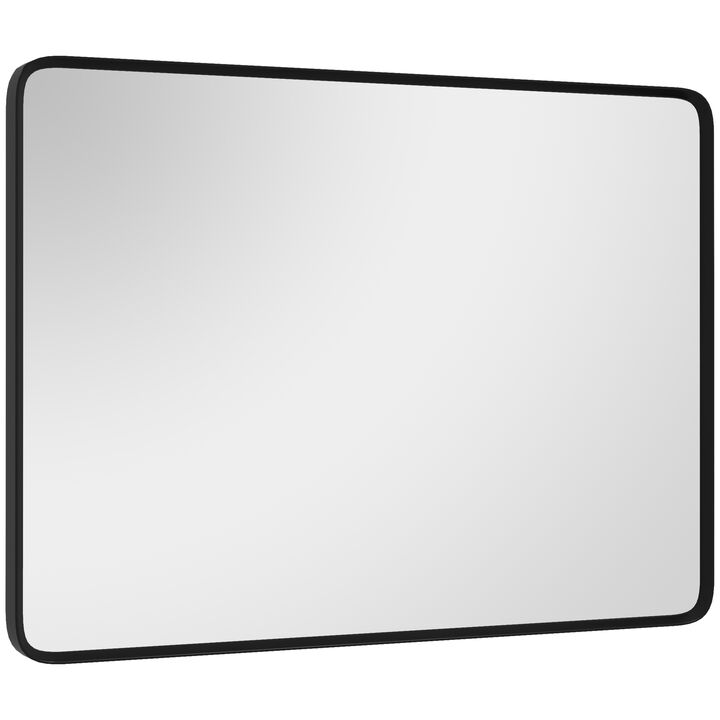 40 x 30 Inch Wall Mirror Aluminum Frame Rectangular Wall Mirrors for Bathroom