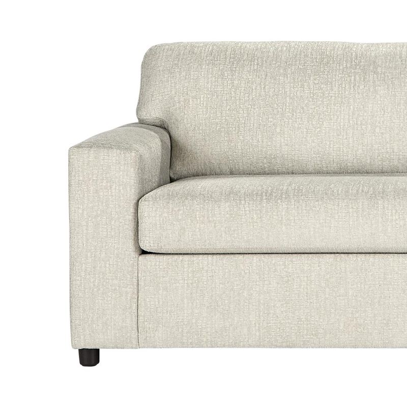 New Classic Furniture Kylo Natural Polyester Fabric Oversized Chair and a Half