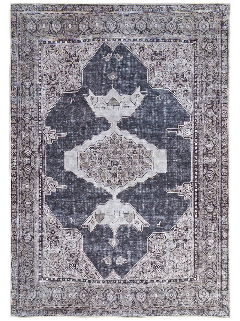 Percy 39PBF 7'10" x 9'10" Gray/Ivory/Taupe Rug