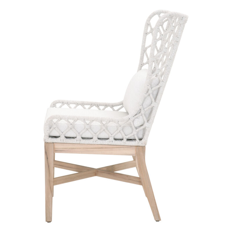 Lattis Outdoor Wing Chair