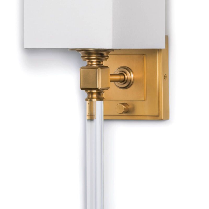 Crystal Tail Sconce