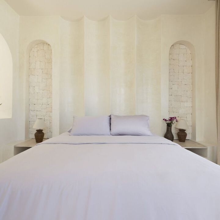 Organic Bamboo Sateen Duvet Cover Set