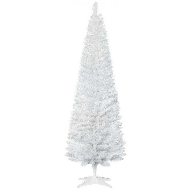 Artificial Christmas Tree 6' Indoor Realistic Holiday Decoration, White