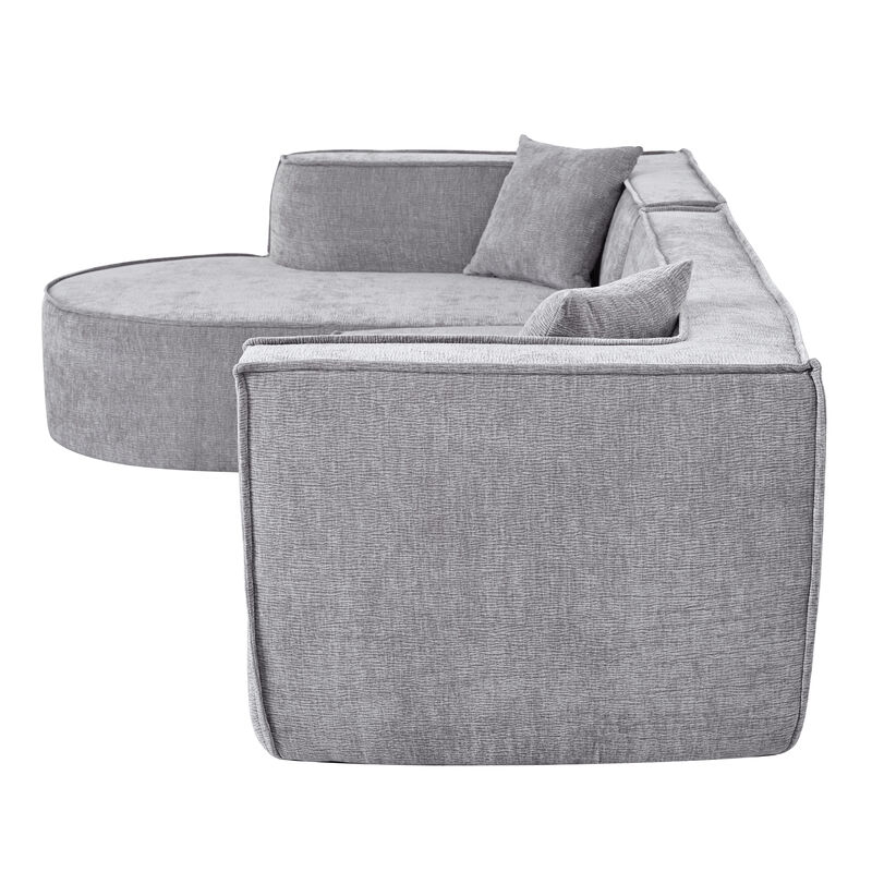 Merax Modern Modular L-Shape Sectional Sofa Couch