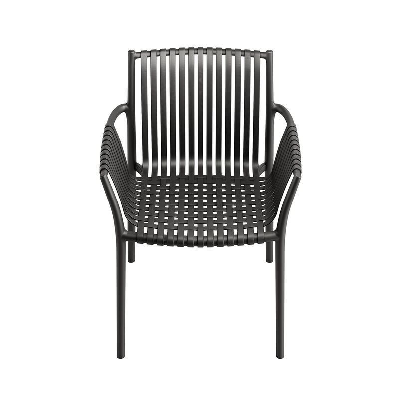 STACKABLE OUTDOOR & INDOOR WEAVE CHAIR (Set of 2)