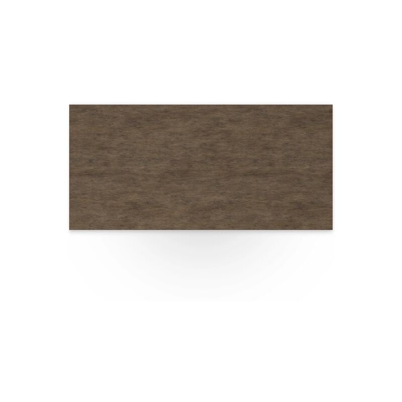 63 Inch Home Office Desk, Acacia Wood Top, Wire Brushed Weathered Gray-Benzara