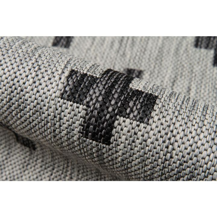 Novogratz Contemporary Runner Area Rug, Grey, 2' X 10' Runner