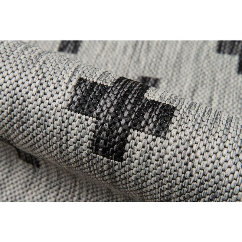 Novogratz Contemporary Runner Area Rug, Grey, 2' X 10' Runner