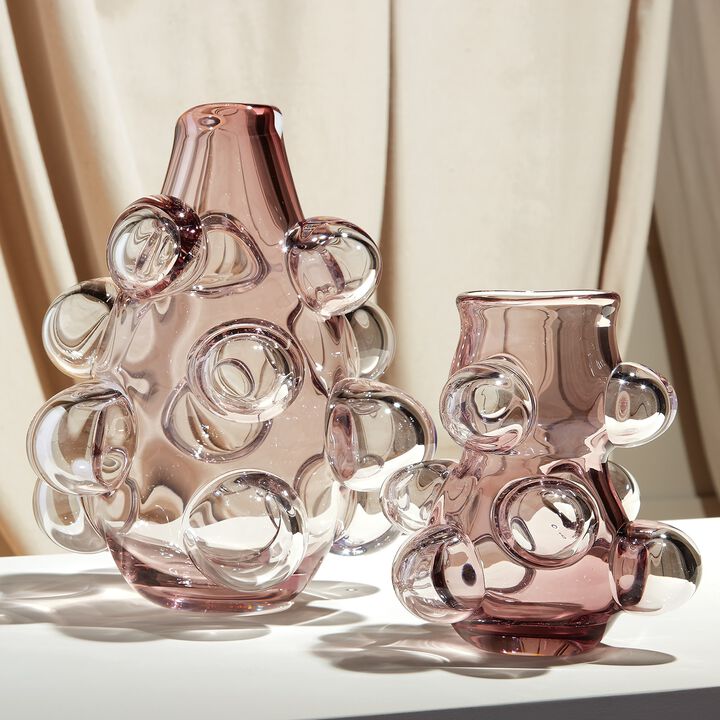 Bubbled Vase Small Grey