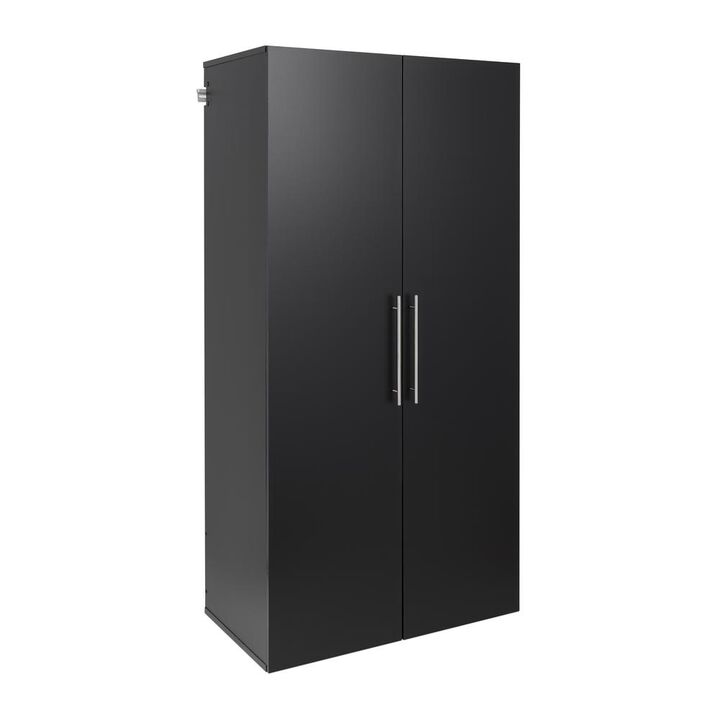 Prepac HangUps Wardrobe, Black