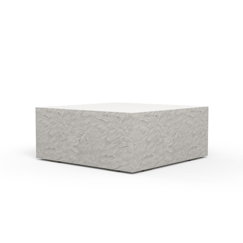 Antique Stone Square Coffee Table