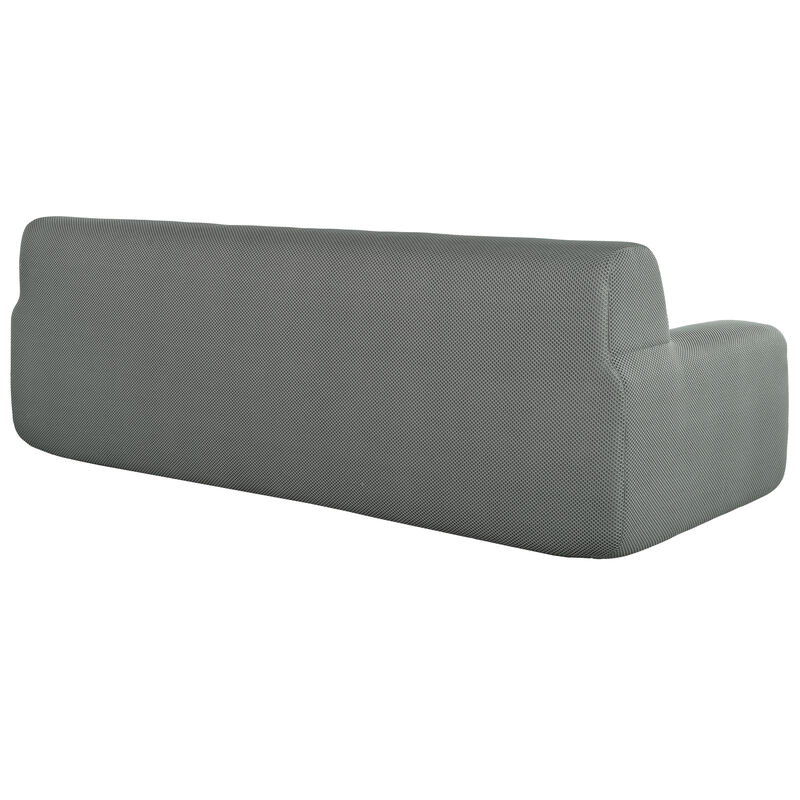 Merax Modern Tufted Fabric Upholstered Sofa