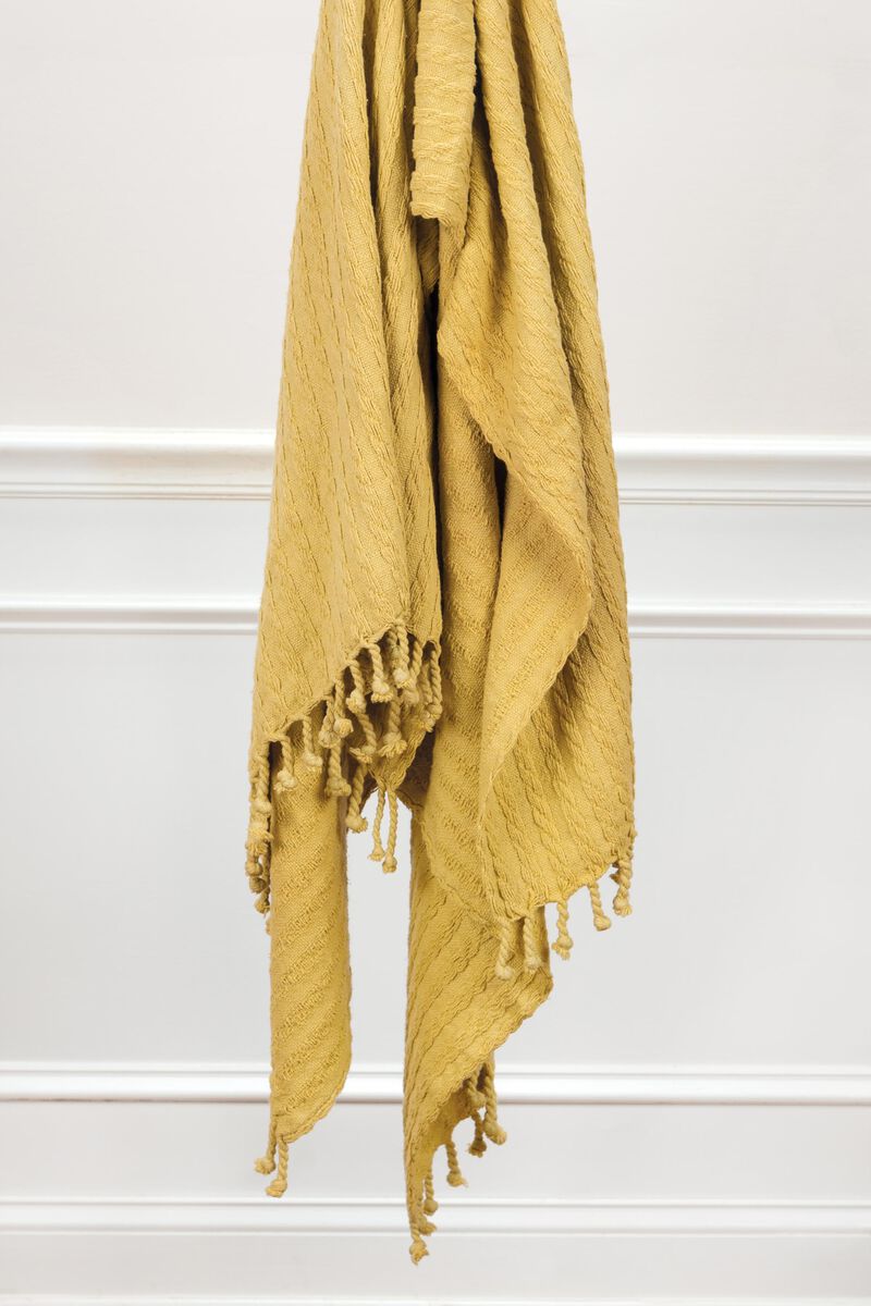 Yellow 50" x 60" Throw Blanket