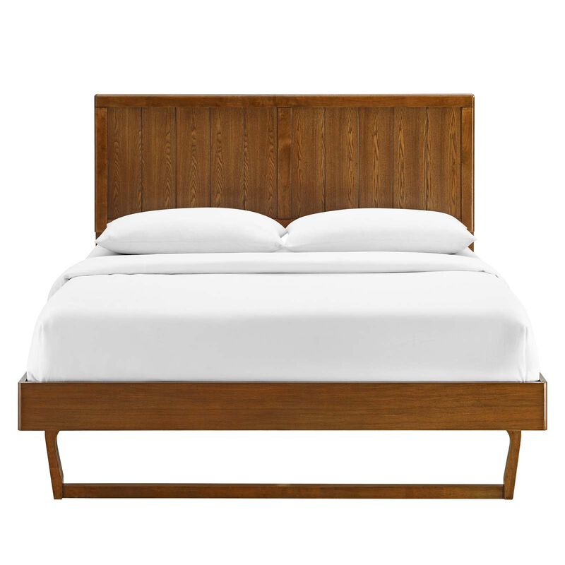 Modway - Alana Full Wood Platform Bed with Angular Frame