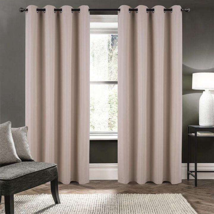 RT Designers Collection Barron 100% Blackout Grommet Curtain Panel