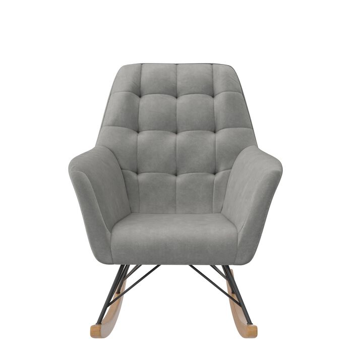 Raven Upholstered Rocker