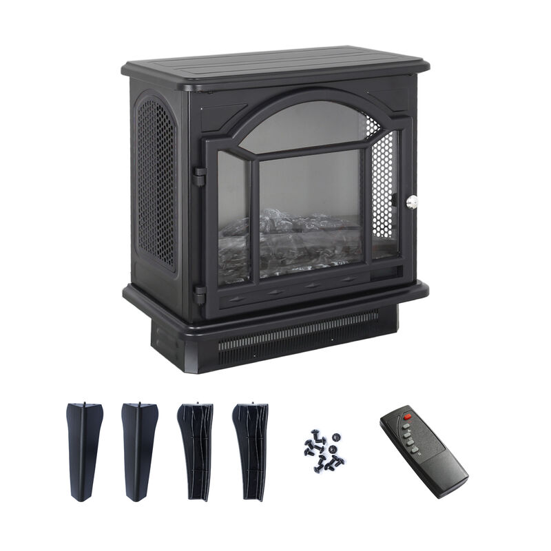 Streamdale 18 Inch 3D Infrared Electric Stove With Remote Control 0002