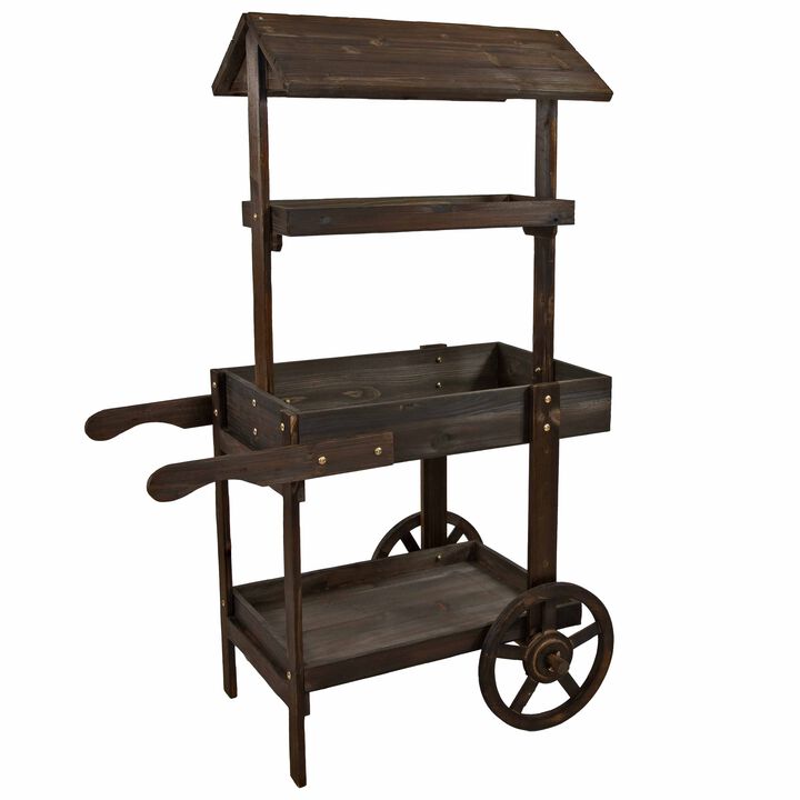 Country Market Flower Stand Raised Garden Bed