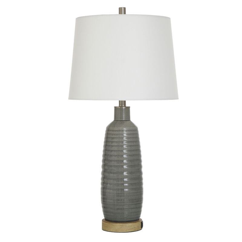 Gray Washed Lamp