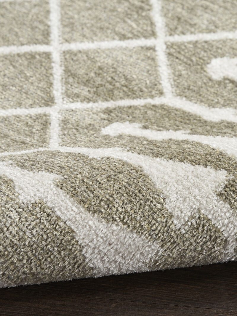 Astra Machine Washable ASW10 Sage 9' x 12' Rug