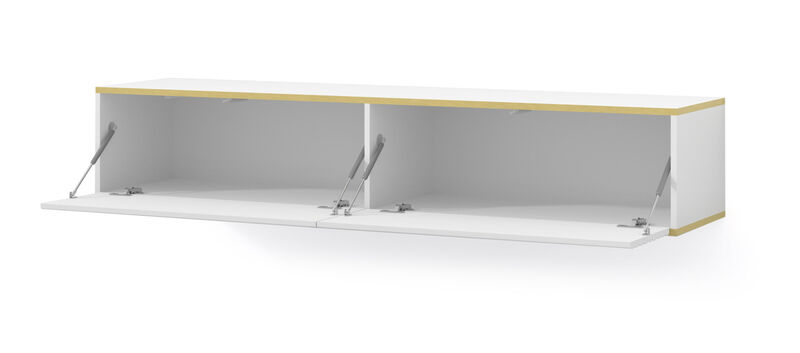 TV Cabinet SUBI 70.87 in - Hanging - White Matt