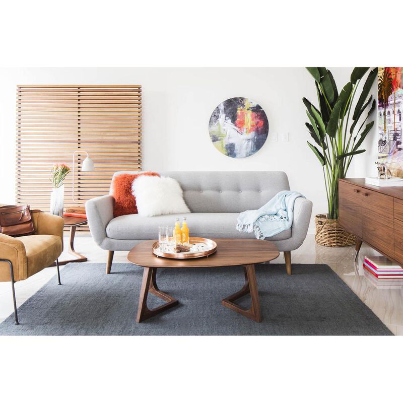 Moe's Home Collection Godenza Coffee Table Small, Brown