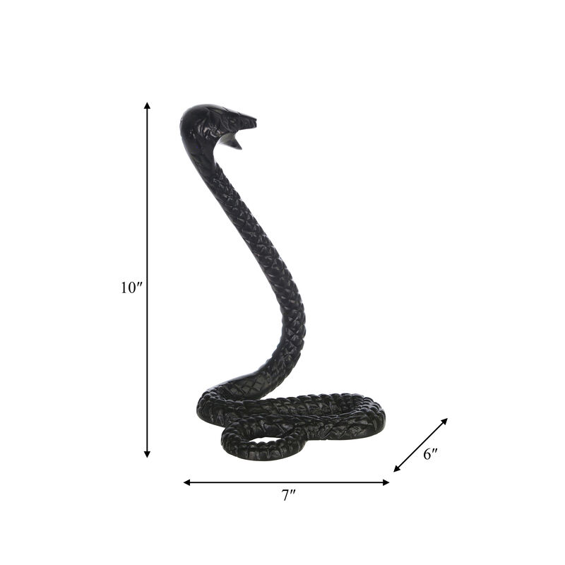 Black Metal Snake