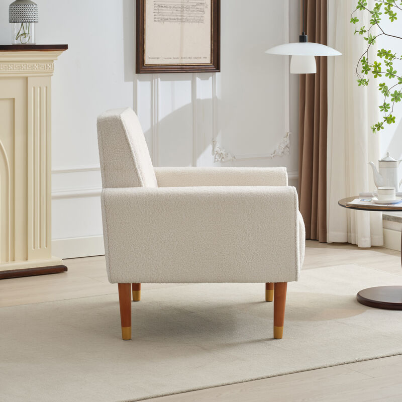Merax Classic Biscuit-Style Accent Chair