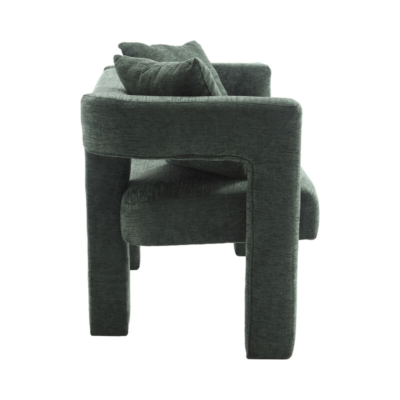 Merax Modern Chenille Loveseat Sofa