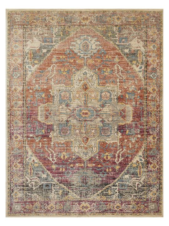 Javari JV08 Berry Sunrise 5'3" x 7'4" Rug