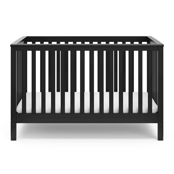 Storkcraft Hillcrest 4-in-1 Convertible Crib - Black