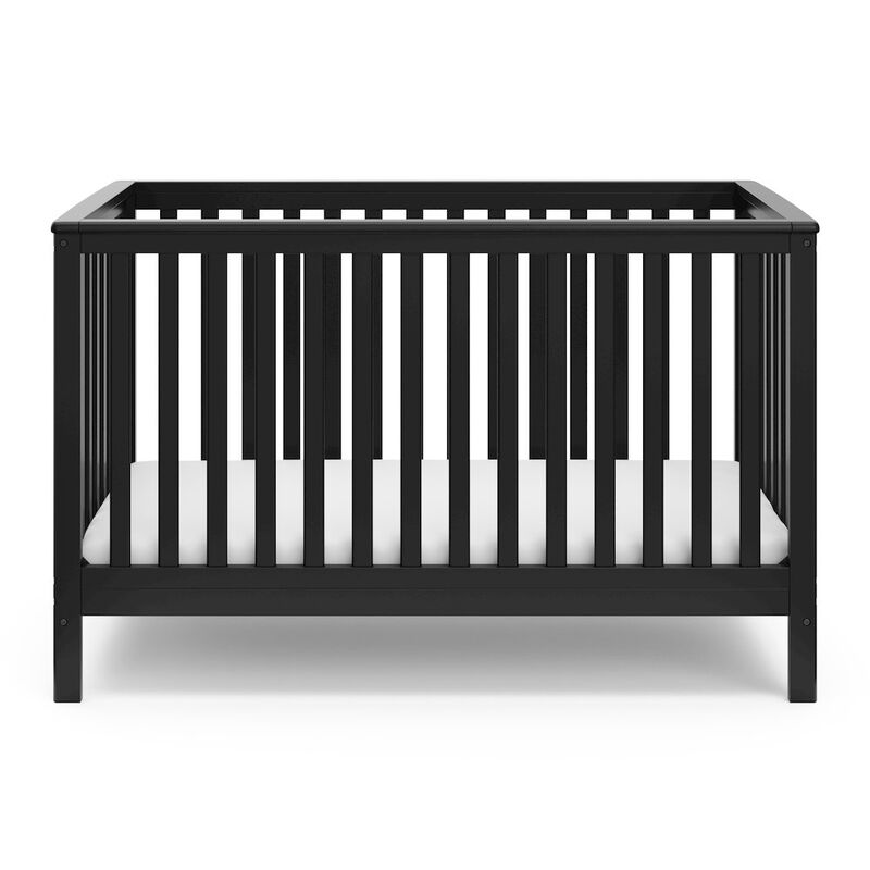 Storkcraft Hillcrest 4-in-1 Convertible Crib - Black