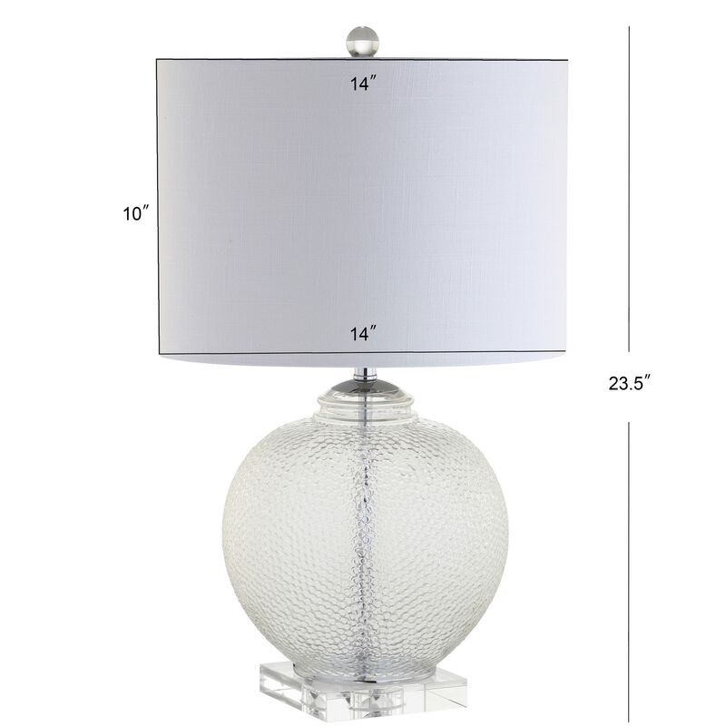 Avery Glass / Crystal LED Table Lamp